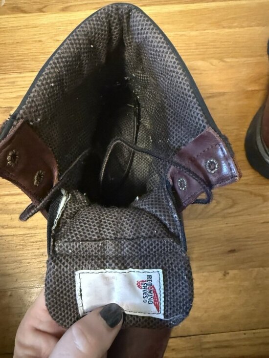 Red Wing Shoes 10.5 EST GORE-TEX Boots Brown Red 1227 Mens MADE IN USA main image 13